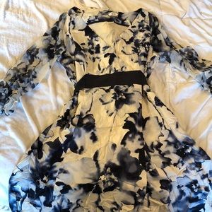 Viola Water color floral dress